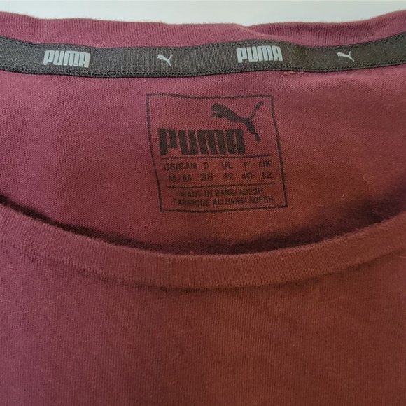 Athletic Women's Tee Puma Fig-BronzeMedal 100% COTTON - Picture 5 of 8